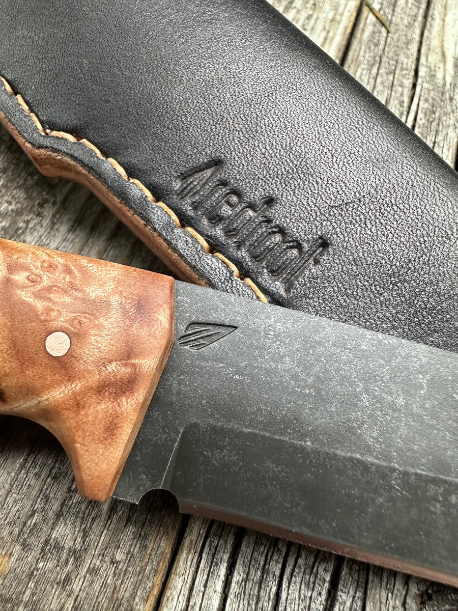 Valence Bushcrafter — Maple Burl & Copper