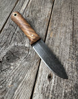 Mountain Scout Knife — Zebrawood & Brass