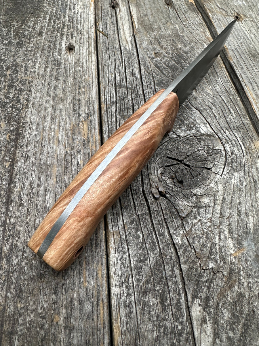 Valence Bushcrafter — Maple Burl & Copper