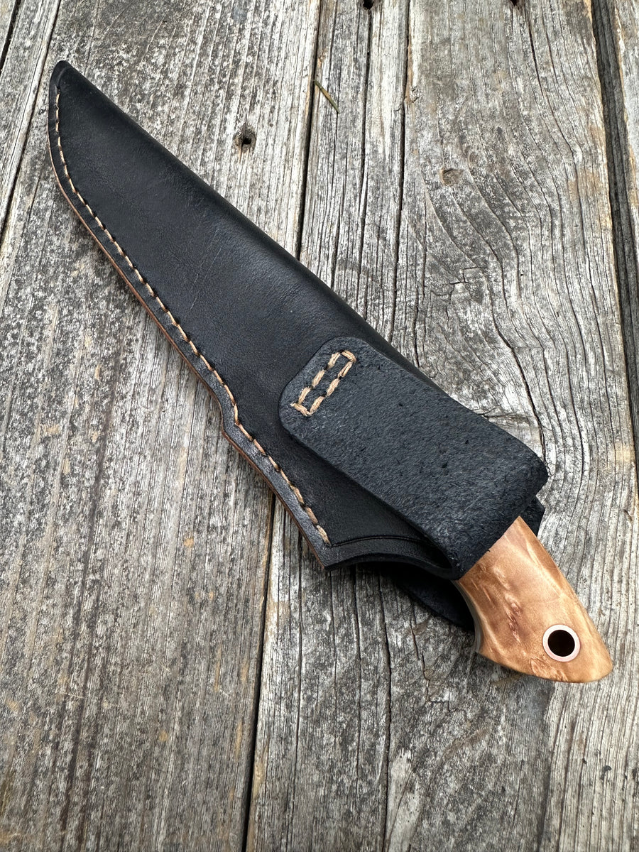 Valence Bushcrafter — Maple Burl & Copper