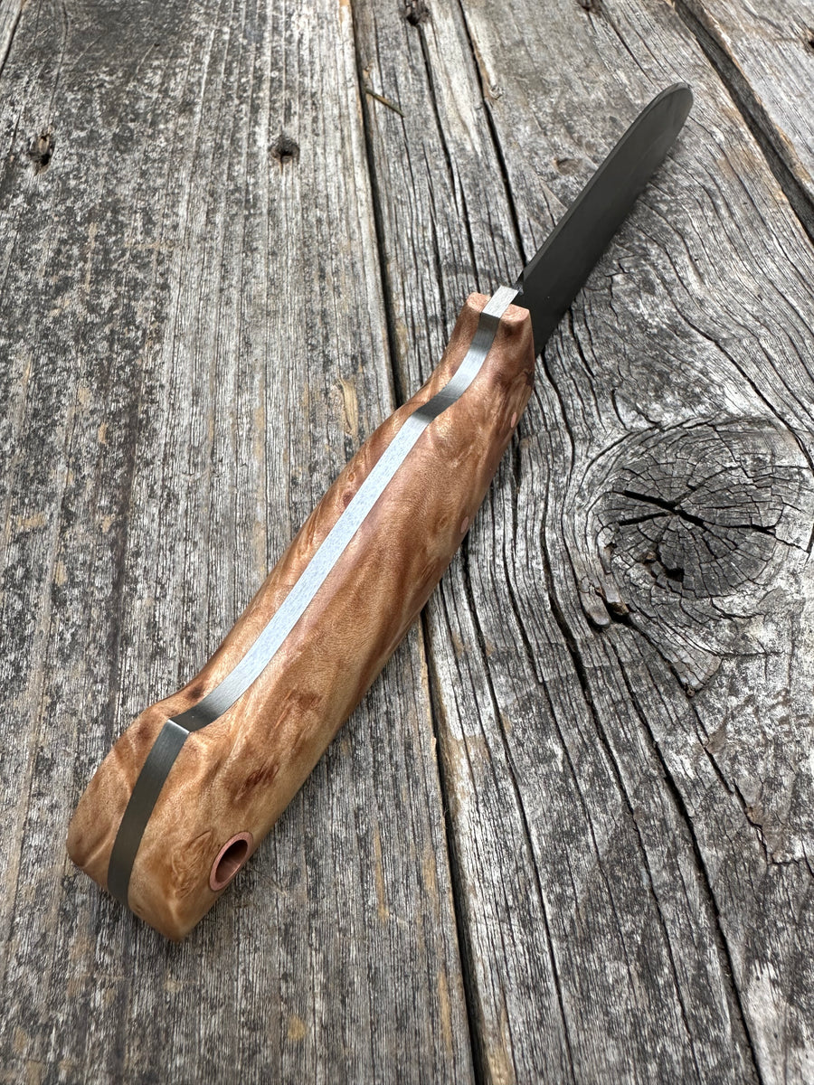 Valence Bushcrafter — Maple Burl & Copper