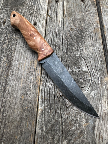 Valence Bushcrafter — Maple Burl & Copper