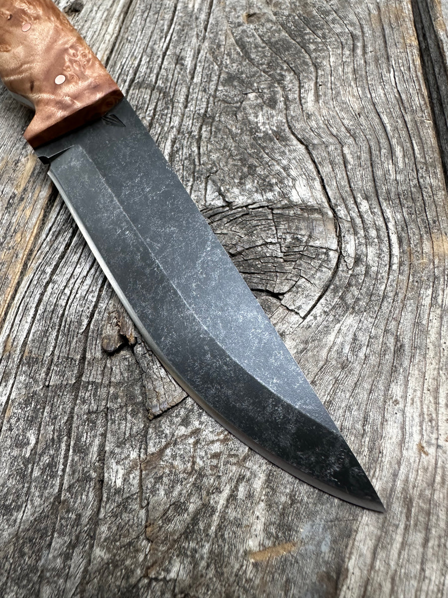 Valence Bushcrafter — Maple Burl & Copper