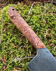 Western Chef’s Knife 8” — Redwood Burl & Copper