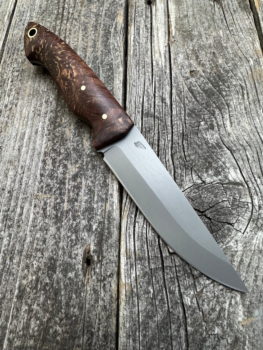 Valence Bushcrafter — Ambrosia Maple Burl & Brass