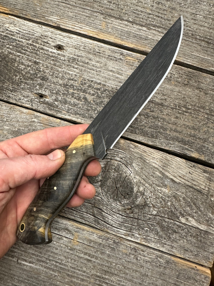 Prometheus Hunter — Buckeye Burl & Brass