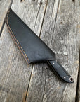 Western Mini-Chef's Knife — Linen Micarta & Copper