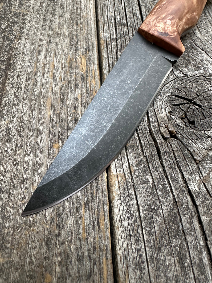 Valence Bushcrafter — Maple Burl & Brass