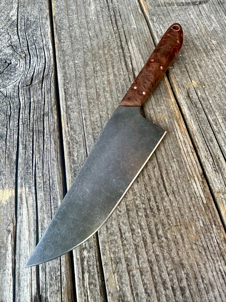 Western Mini-Chef's Knife — Sycamore & Copper