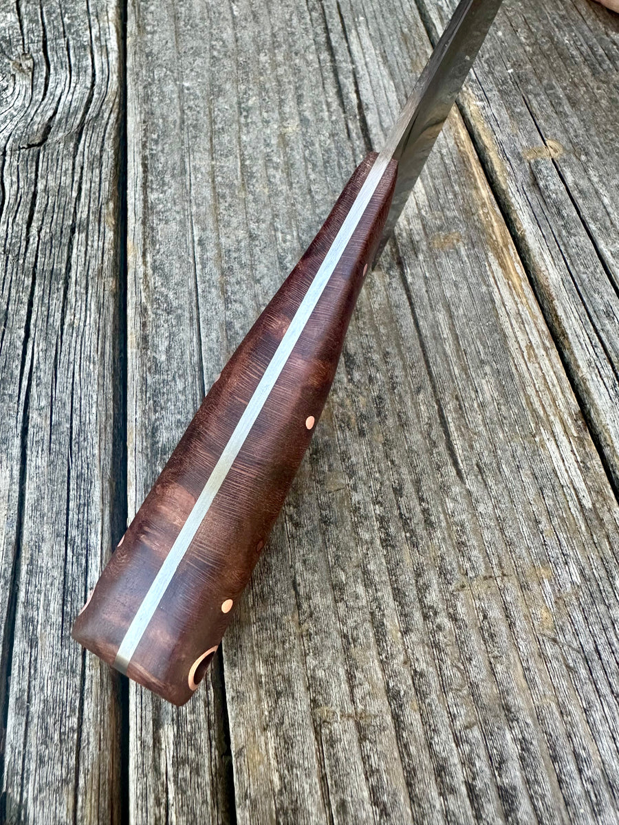 Western Mini-Chef's Knife — Sycamore & Copper