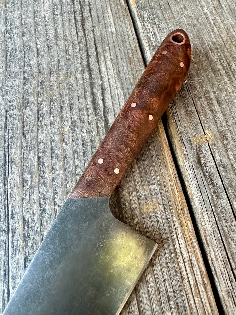 Western Mini-Chef's Knife — Sycamore & Copper